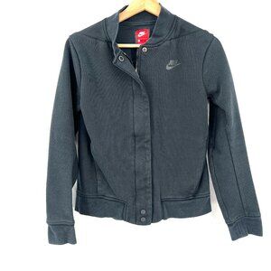 Nike tech fleece destroyer jacket black baseball soft sweatshirt black active S